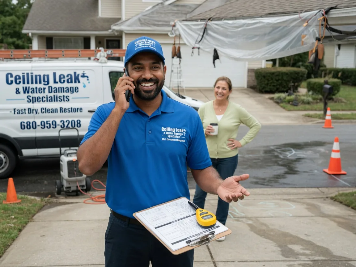 Ceiling Leak Cleanup Arenas Valley, NM FAQs